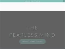Tablet Screenshot of fearlessmind.com